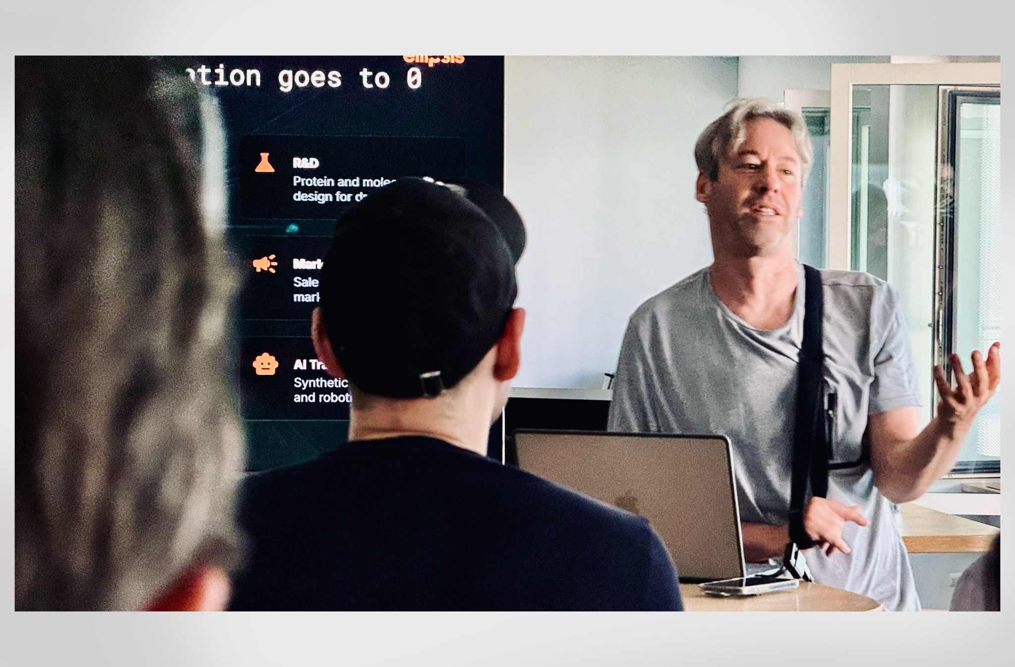 Yariv Adan walking through how the fund’s AI agents operate