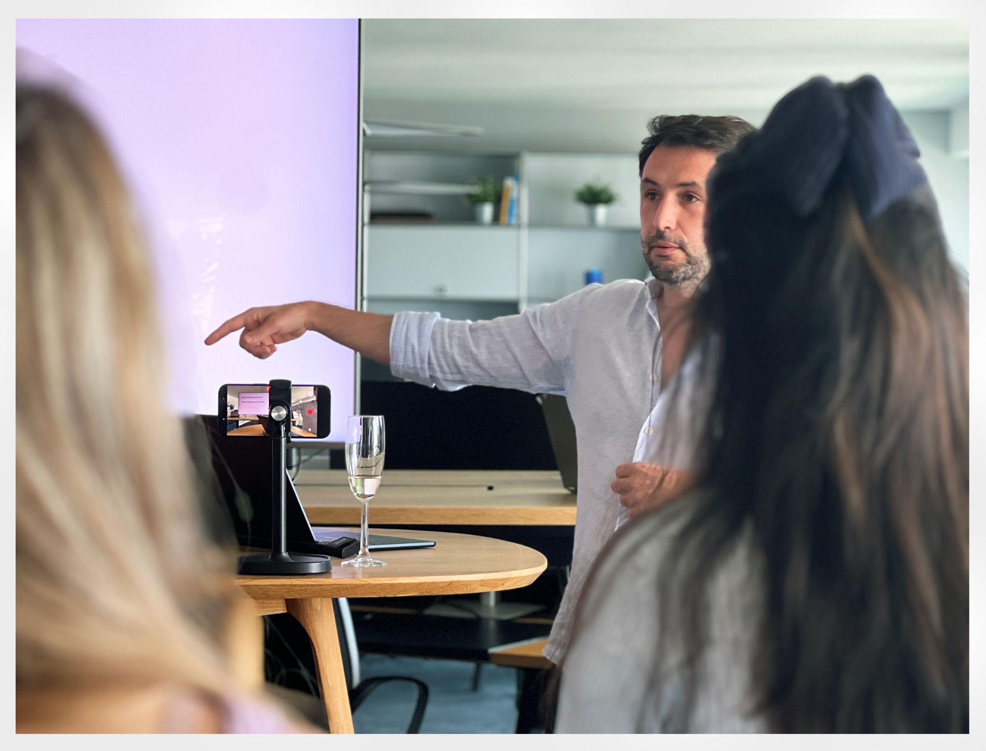 Walking the crew through a live agentic workflow