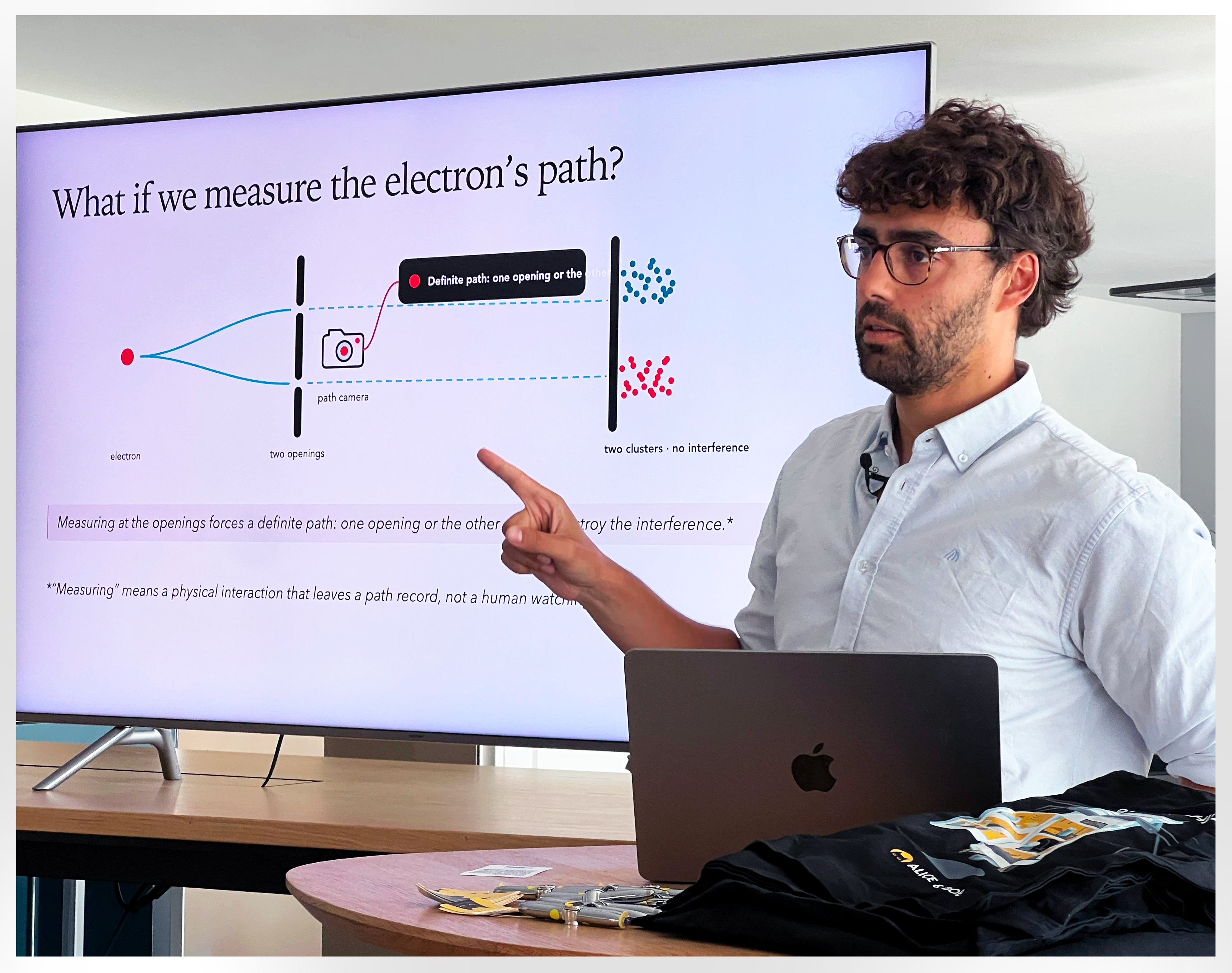 André Melo's quantum mechanics talk at Ship26